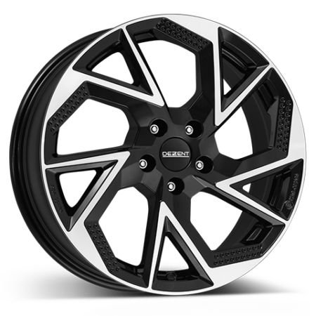 DEZENT AP dark black/polished